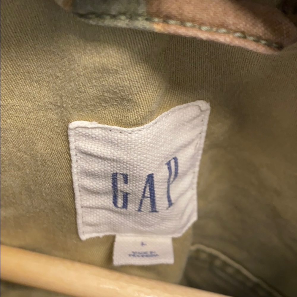 Gap Camo Button Up - image 2